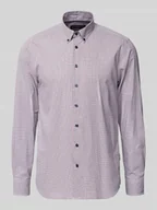 Koszule męskie - Koszula casualowa o kroju regular fit z kołnierzykiem typu button down - miniaturka - grafika 1