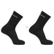 Skarpetki sportowe męskie - SKARPETY SALOMON EVASION CREW 2-PACK C20838 - miniaturka - grafika 1