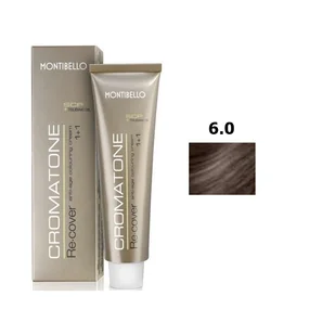 Montibello Farba Cromatone Recover 60ml 6,0 - Farby do włosów i szampony koloryzujące - miniaturka - grafika 1