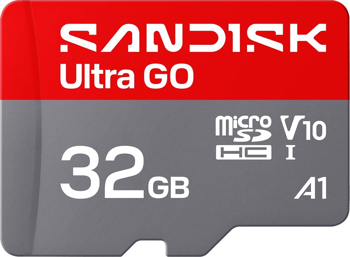 Karta SanDisk Ultra GO - karta pamięci - 32 GB - A1 / UHS-I U1 / Class10 - microSDHC UHS-I SDSQUGN-032G-GN6MN