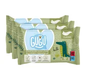 Chusteczki nawilżane - Gugu Love & Care Classic chusteczki nawilżane 3x80 sztuk - miniaturka - grafika 1