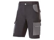 Odzież robocza - PARKSIDE PARKSIDE Męskie spodnie robocze, krótkie (54, Czarny/ szary) - miniaturka - grafika 1