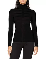Swetry damskie - Morgan Sweter damski Manche Longue Col Roulé Lurex Mentosa - miniaturka - grafika 1