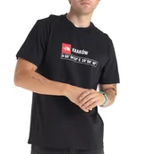 Koszulki męskie - Koszulka The North Face GPS Krakow 0A8B4EJK31 - czarne - miniaturka - grafika 1