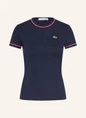 Koszulki i topy damskie - Lacoste T-Shirt blau - LACOSTE - miniaturka - grafika 1