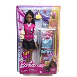 Barbie, lalka, styliska, Brooklyn, Hnk96 - Zabawki interaktywne dla dzieci - miniaturka - grafika 1