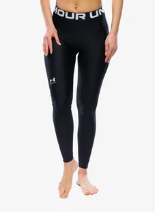 Legginsy treningowe damskie Under Armour HeatGear Authentics Legging - black/white - Kalesony - miniaturka - grafika 1