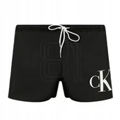Kąpielówki męskie - Szorty kąpielowe Calvin Klein Swimwear M KM0KM01015 S - miniaturka - grafika 1
