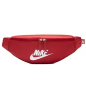 Nerki - Saszetka nerka Nike Heritage Waistpack DB0490-613 czerwony one size - miniaturka - grafika 1