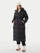 Płaszcze damskie - Hunter Płaszcz zimowy Hutchison HARW0001252 Czarny Regular Fit - miniaturka - grafika 1