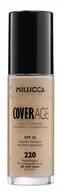 Podkłady do twarzy - Milucca Milucca Coverage Foundation 220 - podkład kryjący do twarzy 30ml - miniaturka - grafika 1