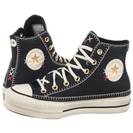 Trampki damskie - Trampki CTAS Lift HI Black/Egret/Gold A08731C (CO693-a) Converse - miniaturka - grafika 1