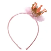 Dodatki do strojów karnawałowych - Korona księżniczki na opasce - miniaturka - grafika 1