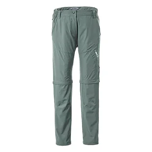 Killtec Damskie spodnie funkcyjne z odpinanymi nogawkami, pakowane KOS 12 WMN PNTS, Pale Green, 50, 38272-000 - Spodnie damskie - miniaturka - grafika 1
