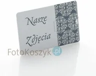 Pendrive - Pendrive Karta Kredytowa Nasze Zdjęcia (do wyboru pojemność 2-32 GB) - miniaturka - grafika 1