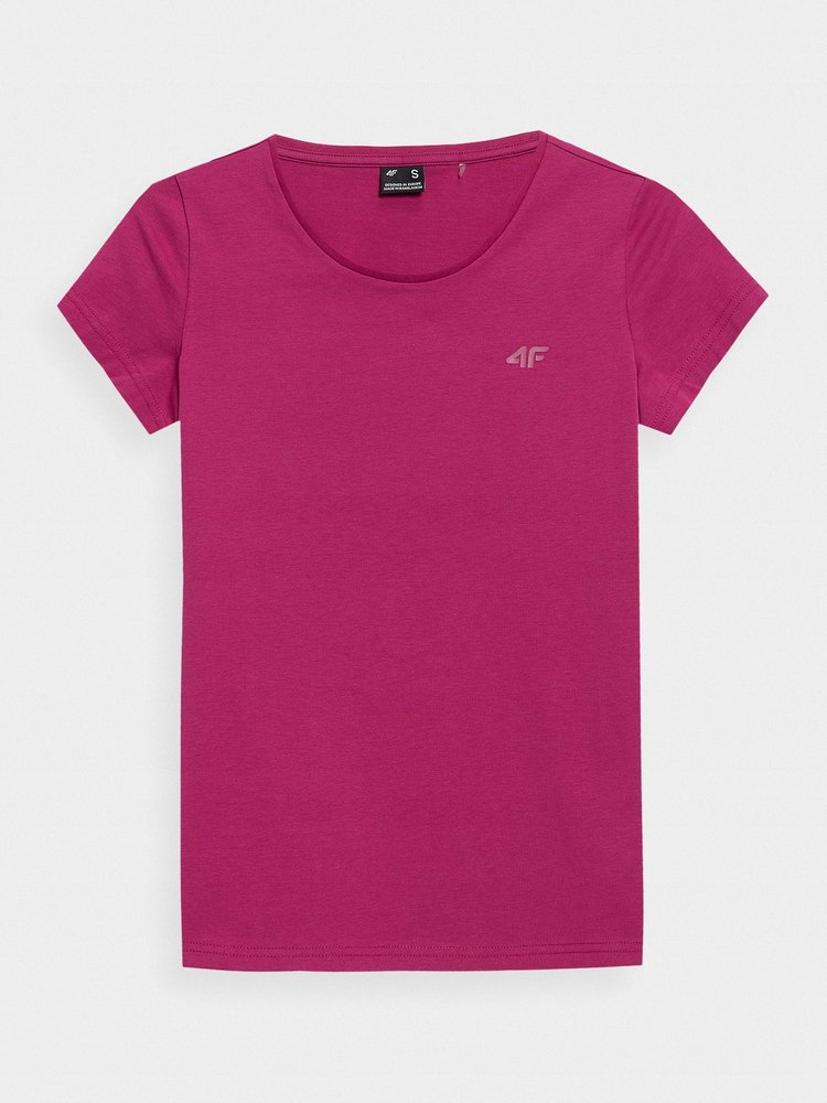 Koszulka damska 4F ciemny róż H4Z22 TSD350 53S-M