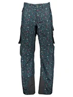 Spodnie narciarskie - Helly Hansen Spodnie narciarskie "Ullr" w kolorze granatowym ze wzorem - miniaturka - grafika 1