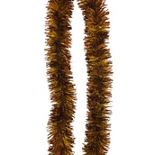 Ozdoby bożonarodzeniowe - Łańcuch brązowo-złoty błyszczący grubo/cienkocięty 8 x 300 cm - miniaturka - grafika 1