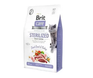 Brit Care Cat Grain Free Sterilized Weight Control 7 kg - Sucha karma dla kotów - miniaturka - grafika 1