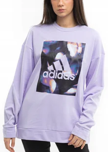 adidas bluza damska dresowa sportowa logo bawełniana sweter roz. S - Swetry damskie - miniaturka - grafika 1