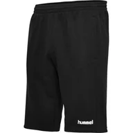 Spodnie sportowe męskie - Spodenki sportowe męskie Hummel Go Cotton Bermuda Shorts - miniaturka - grafika 1