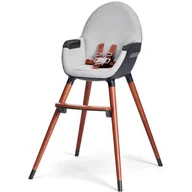 Krzesełka do karmienia - Kinderkraft Krzesełko do karmienia Finix Grey - miniaturka - grafika 1