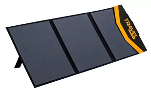 Przenośny panel solarny TRAVEL SOLAR 80W USB SKŁADANY VOLT POLSKA - Zestawy solarne - miniaturka - grafika 1