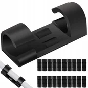 Kable komputerowe i do monitorów - Organizer Uchwyt Na Kable Do Kabli Przewodów 20Szt - miniaturka - grafika 1