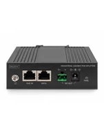 Switche - Digitus Industrial POE Splitter DIN Rail 60 W IEEE802.3at/af (DN651140) - miniaturka - grafika 1