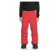 Spodnie narciarskie - Quiksilver spodnie chłopięce Estate Pt B L czerwony - miniaturka - grafika 1