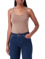 Koszulki i topy damskie - VERO MODA Damski top Vmmaxi My Soft Long Tank Noos, Brown Lentil, XL - miniaturka - grafika 1