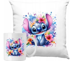 ZESTAW PODUSZKA + KUBEK Stich Sticz Dziecięca + IMIĘ #2 - Gadżety dla niej i dla niego - miniaturka - grafika 1