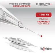 Pozostałe akcesoria kosmetyczne - Moduł/kartridż do makijażu permanentnego (metody pudrowej) 1-liner 0.25 HR Powder Technique SECURE - miniaturka - grafika 1