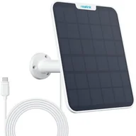 Panele fotowoltaiczne - Panel słoneczny Reolink Solar Panel 2 Type-C Biały - miniaturka - grafika 1