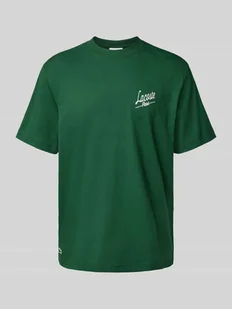 T-shirt o kroju regular fit z czystej bawełny - Koszulki męskie - miniaturka - grafika 1