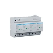Inne akcesoria elektryczne - Ograniczniki przepięć iskiernikowe kombinowane Typ 1 + Typ 2, SPD T1+T2 4P sieć TN-S/TT Iimp=100kA Up?1,5kV - miniaturka - grafika 1