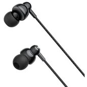 Słuchawki - XO EP55 jack 3,5mm czarne - miniaturka - grafika 1