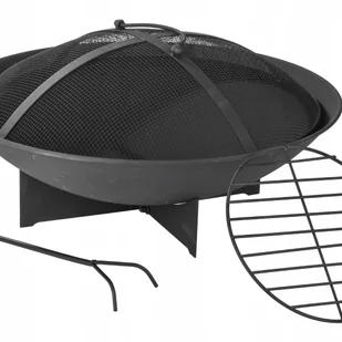 Kosz paleniskowy z pokrywą PALENISKO LANDMANN 03313 - Paleniska ogrodowe - miniaturka - grafika 1