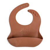 Śliniaki i fartuszki - Filibabba Śliniak silikonowy Squirrel - miniaturka - grafika 1