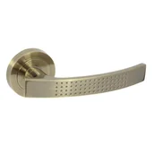 Klamki - Domino Klamka do drzwi wewnętrznych na rozecie Alma Patyna - miniaturka - grafika 1