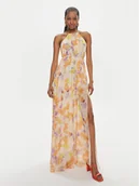 Sukienki - Patrizia Pepe Sukienka letnia 2A2733/A448-XG02 Pomarańczowy Regular Fit - miniaturka - grafika 1