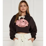 Bluzy damskie - Pinko Bluza ROMANZA | Cropped Fit - miniaturka - grafika 1