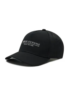 Armani Exchange Czapka z daszkiem 954202 CC150 00020 Czarny - Czapki męskie - miniaturka - grafika 1