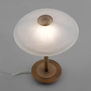 Paul Neuhaus Enova lampa stołowa, stary mosiądz - Lampy stojące - miniaturka - grafika 4