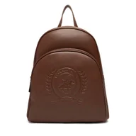 Torebki damskie - Plecak Beverly Hills Polo Club C-BHPC-L-009-08 Brązowy - miniaturka - grafika 1