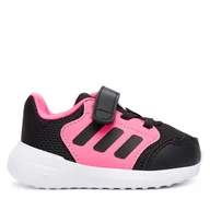Buty dla dziewczynek - Sneakersy adidas Tensaur Run 3.0 JR6051 Czarny - miniaturka - grafika 1