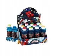 Bańki mydlane - Brimarex Spiderman Bańki Mydlane dla najmłodszych Dzieci 300ml zestaw 12szt - miniaturka - grafika 1