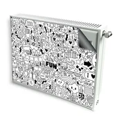 Dekoracje domu - magnes mata magnetyczna kaloryfer dekor comics - miniaturka - grafika 1