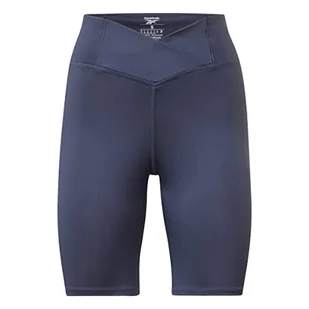 Reebok Damskie spodnie treningowe na rower Basic, Vector Navy, XL - Spodnie damskie - miniaturka - grafika 1