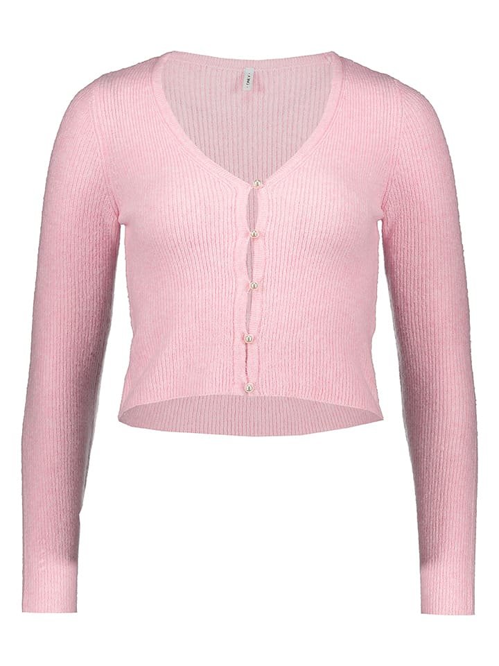 ONLY Kardigan w kolorze jasnoróżowym